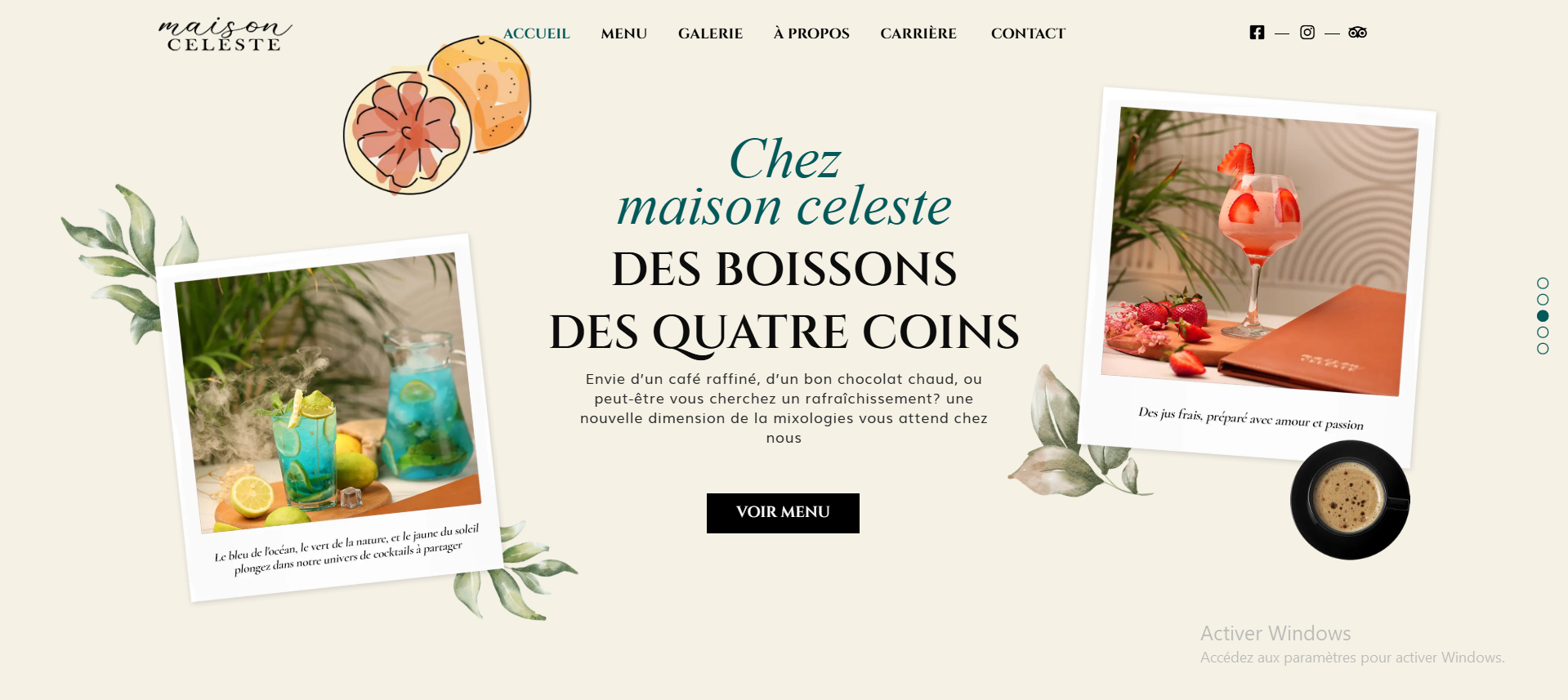 Café Digital Management for Maison Celeste cover